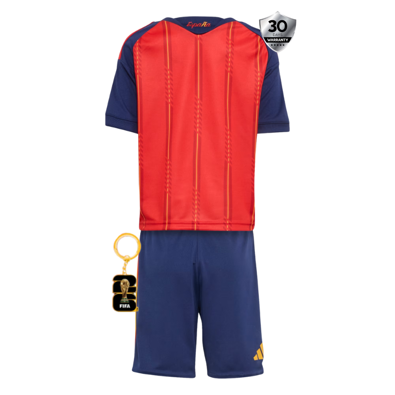 SPAIN 26 HOME KIDS WORLD CUP KIT