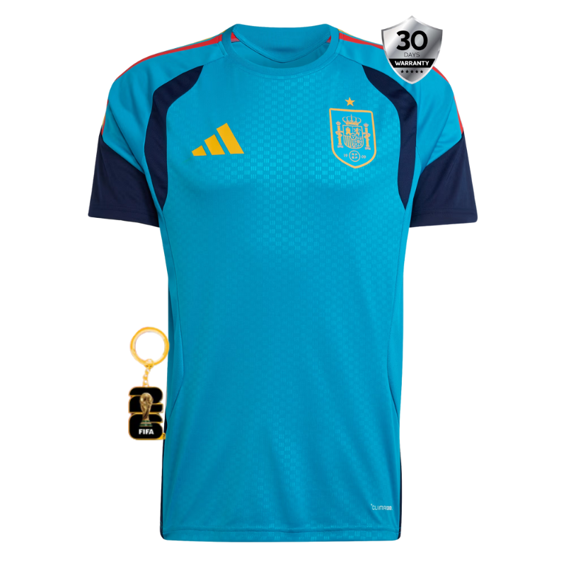 SPAIN 26 TRAINING TIRO WORLD CUP JERSEY