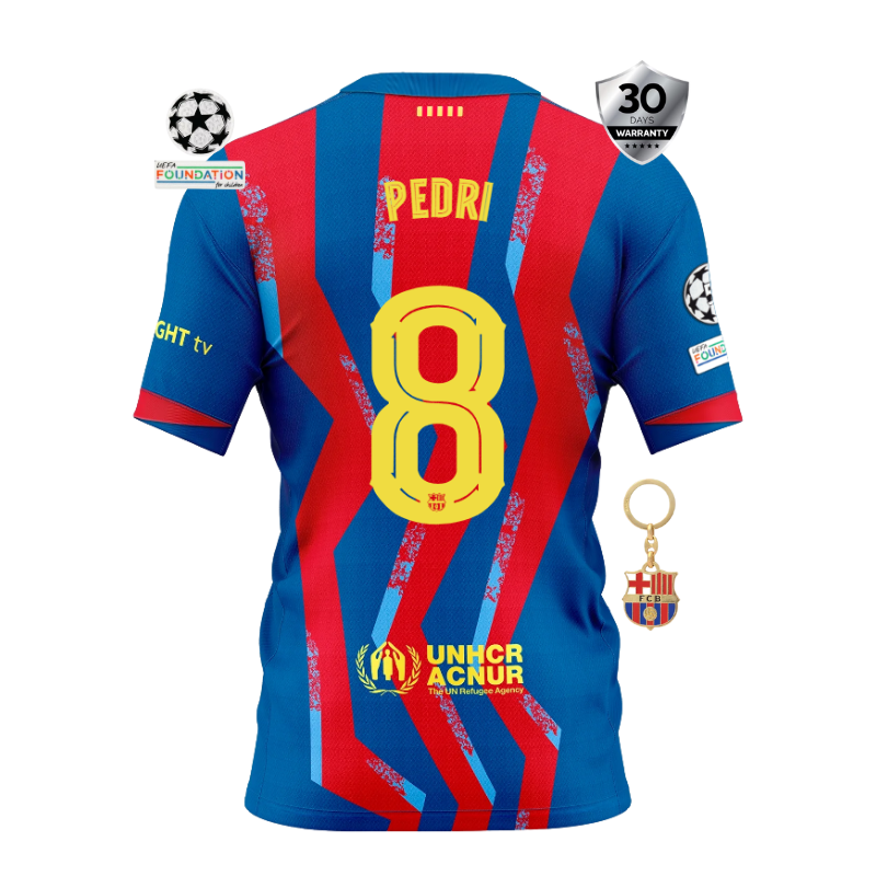 BARCELONA 25/26 FOURTH PEDRI JERSEY