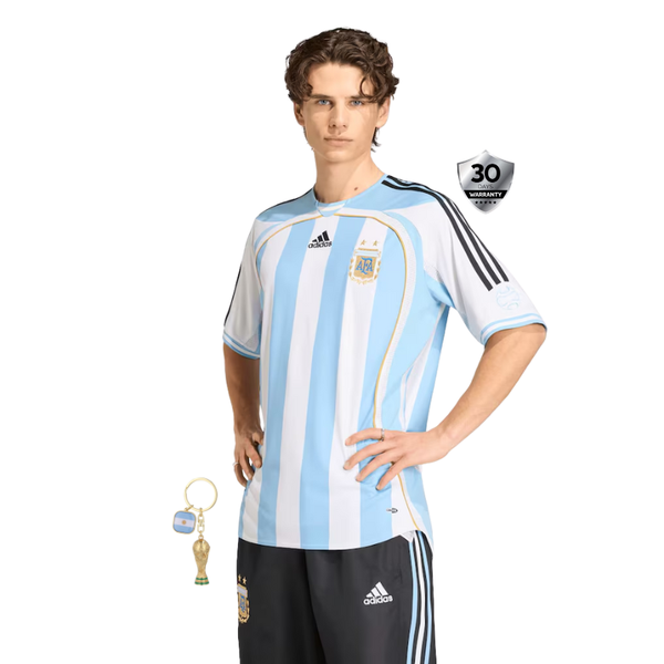 ARGENTINA 06 RETRO HOME WHITE JERSEY
