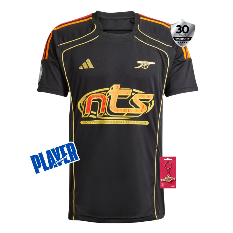 ARSENAL X NTS UBP AUTHENTIC JERSEY