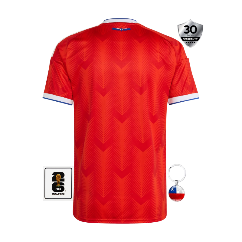 CHILE 26 HOME AUTHENTIC WORLD CUP JERSEY