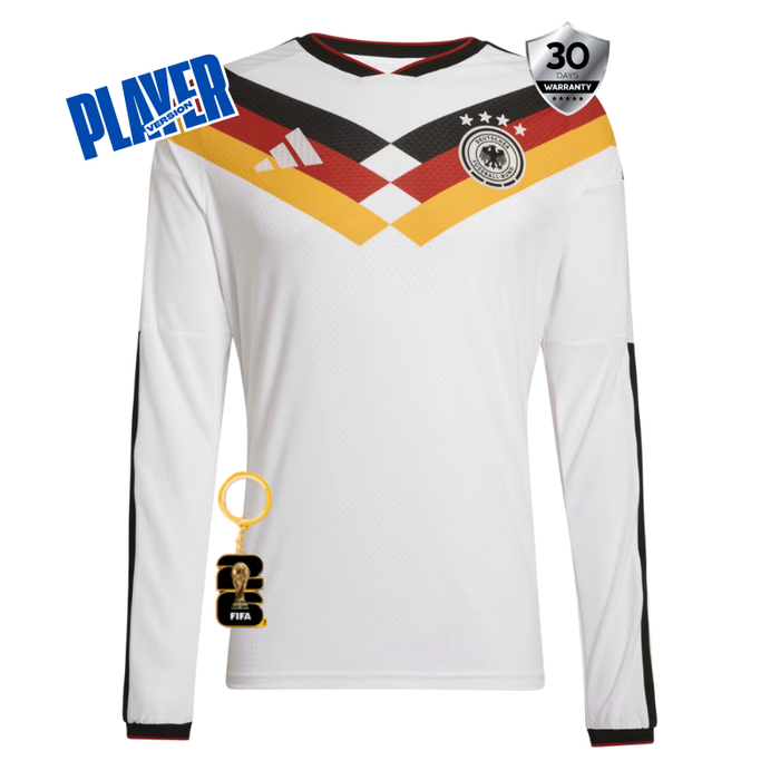 GERMANY 26 HOME LONG SLEEVE AUTHENTIC WORLD CUP JERSEY