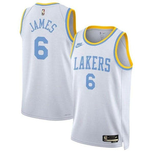 Los Angeles Lakers LeBron James #23 Classic Edition MPLS Jersey - White