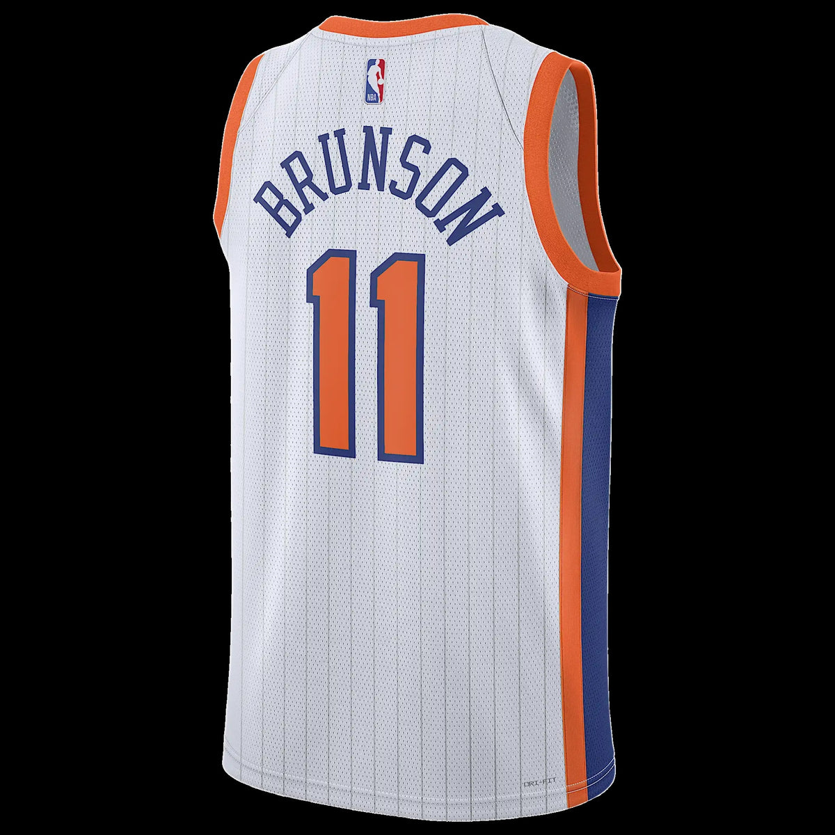 New York Knicks Jalen Brunson #11 Game Edition Jersey - White