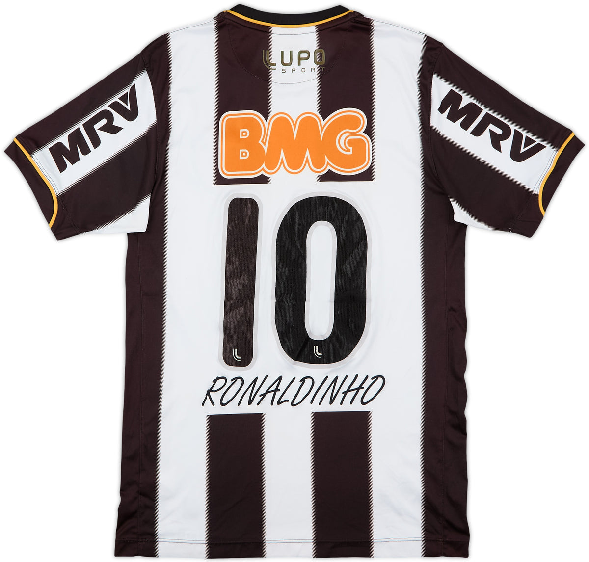 ATLETICO MINEIRO 2013 RETRO HOME JERSEY RONALDINHO #10