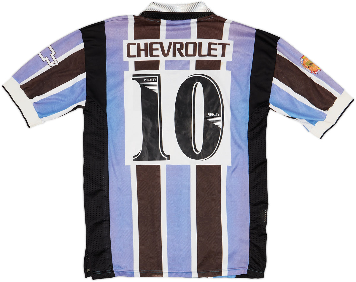GREMIO 1999 RETRO HOME JERSEY RONALDINHO #10