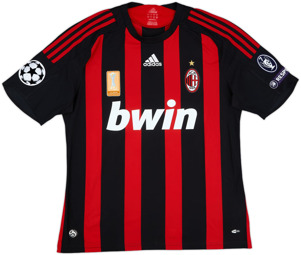 AC MILAN 08/09 RETRO JERSEY RONALDINHO #80