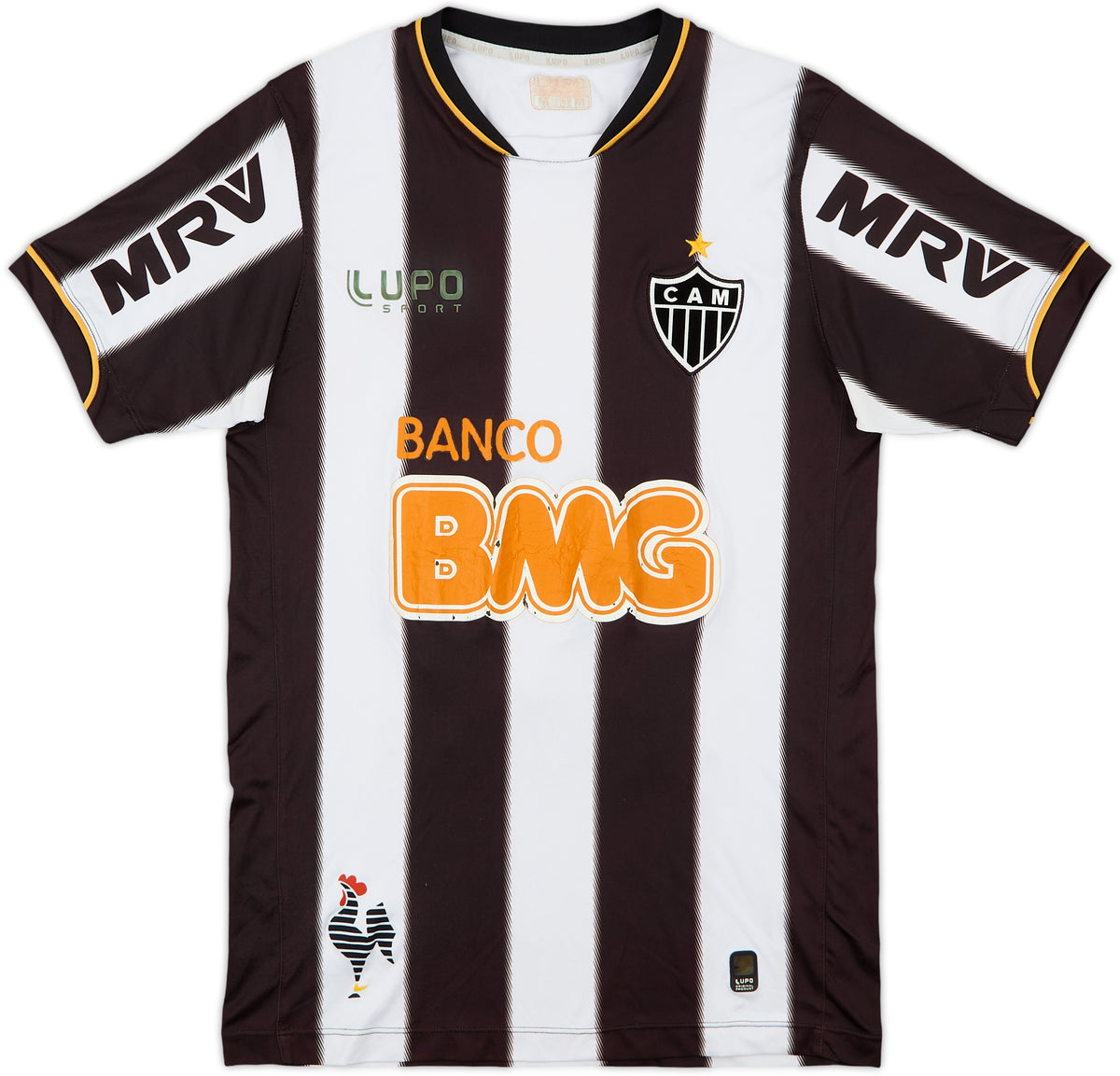 ATLETICO MINEIRO 2013 RETRO HOME JERSEY RONALDINHO #10