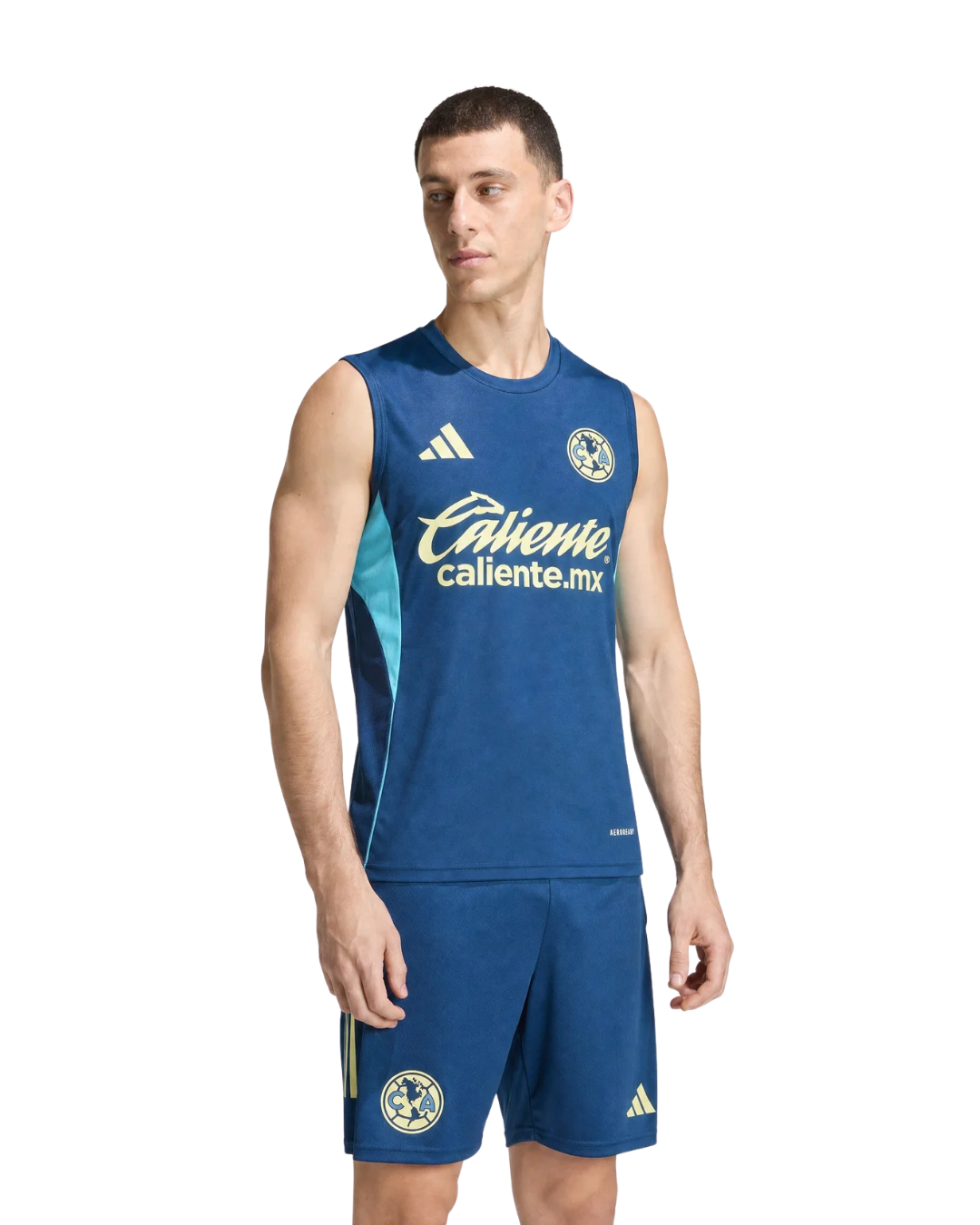 CLUB AMERICA 25/26 SLEEVELESS TRAINING SHORTS SET