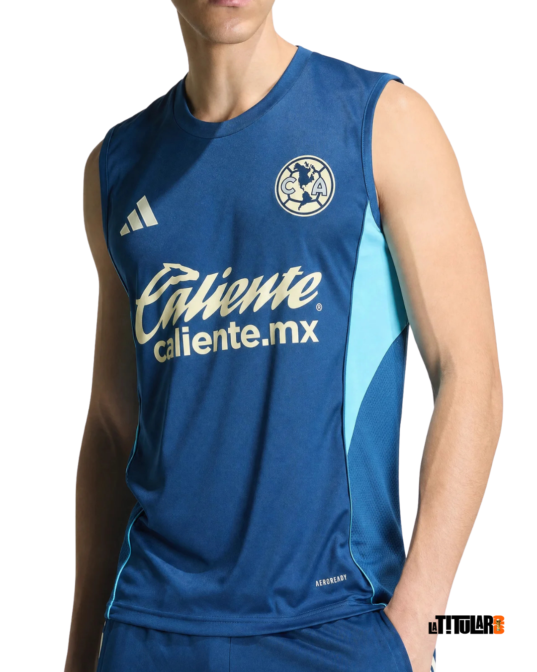 CLUB AMERICA 25/26 SLEEVELESS TRAINING SHORTS SET