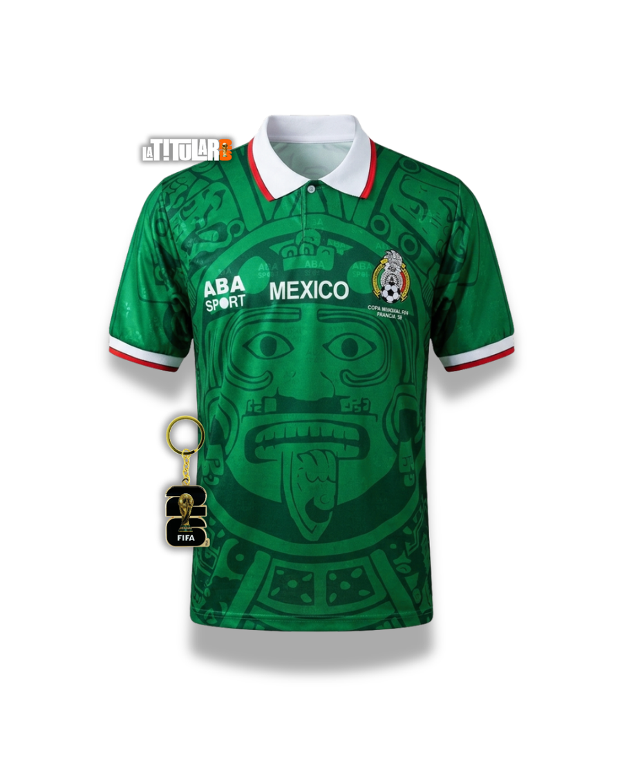 MEXICO 98 RETRO HOME JERSEY