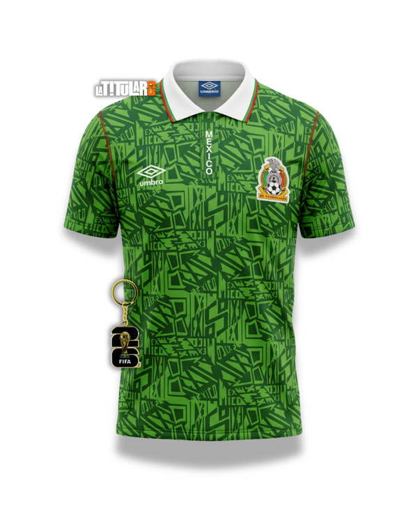 MEXICO 94 RETRO HOME JERSEY