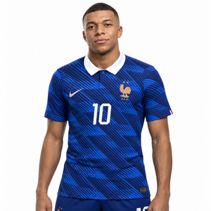 FRANCE 26 HOME WORLD CUP JERSEY MBAPPÉ #10