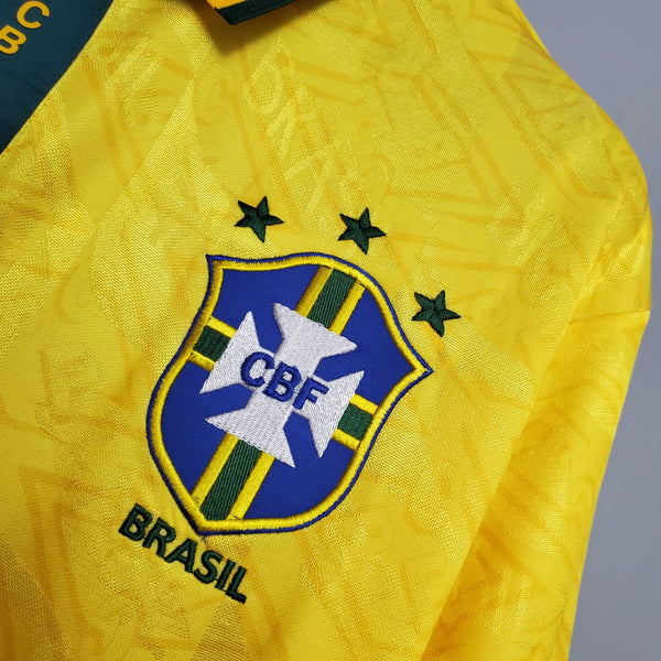 BRAZIL 91/93 RETRO HOME I JERSEY