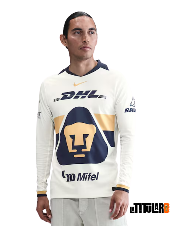 PUMAS UNAM 25/26 HOME LONG SLEEVE JERSEY