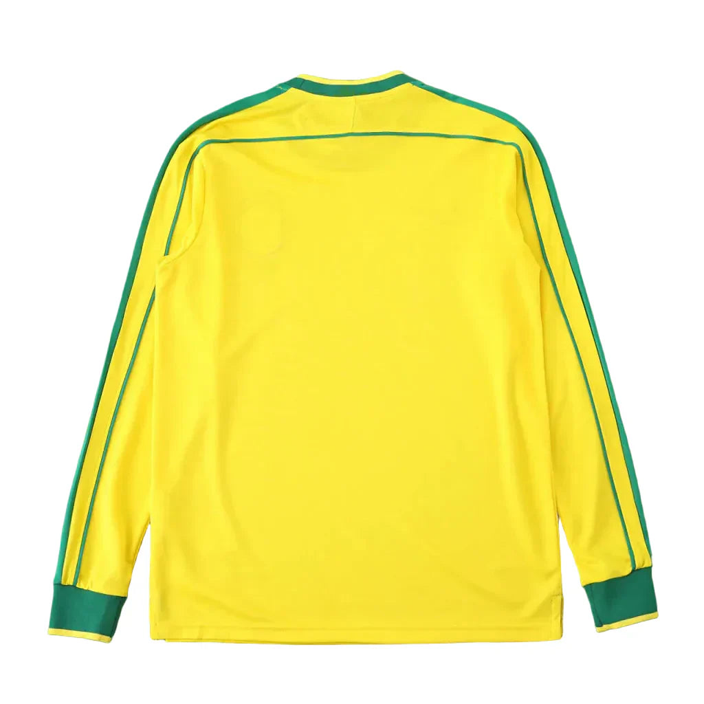 BRAZIL 98 RETRO HOME LONG SLEEVE JERSEY