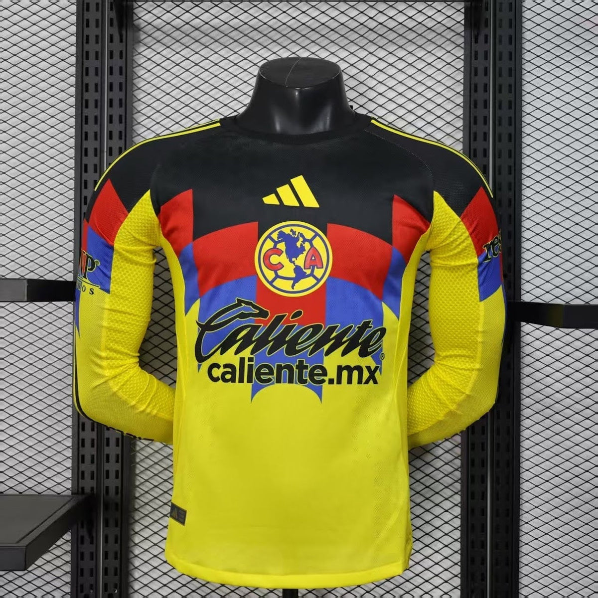 CLUB AMERICA 25/26 HOME LONG SLEEVE AUTHENTIC JERSEY