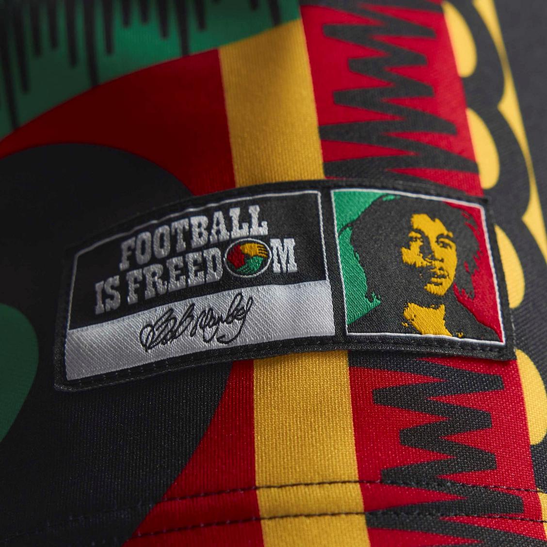 JAMAICA 26 BOB MARLEY WORLD CUP JERSEY