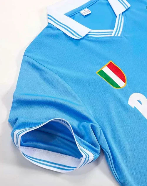 NAPOLI 86/87 RETRO HOME SCC JERSEY