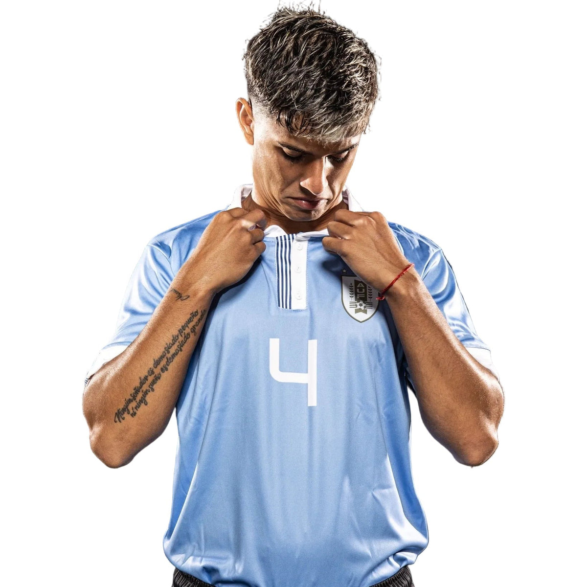 URUGUAY 24 UEFA BLUE COMMEMORATIVE JERSEY