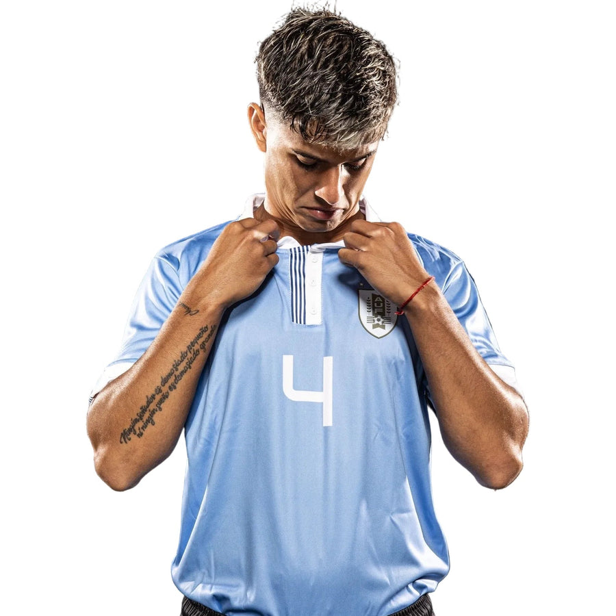 URUGUAY 24 UEFA BLUE COMMEMORATIVE JERSEY