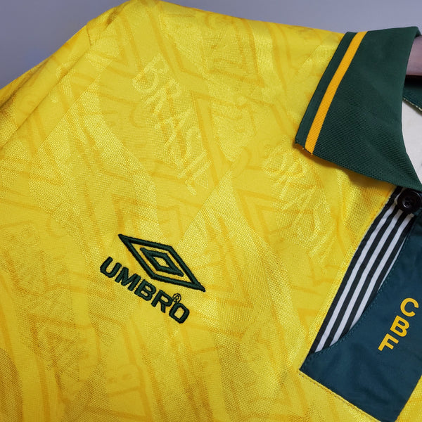 BRAZIL 91/93 RETRO HOME I JERSEY