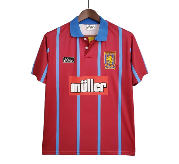 ASTON VILLA 93/95 RETRO HOME JERSEY