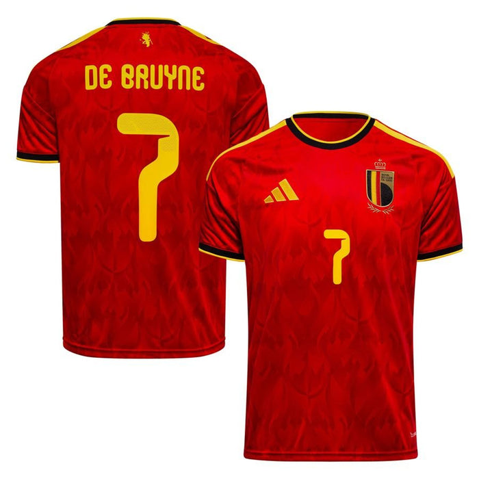 BELGIUM 26 HOME WORLD CUP JERSEY BRUYNE #7