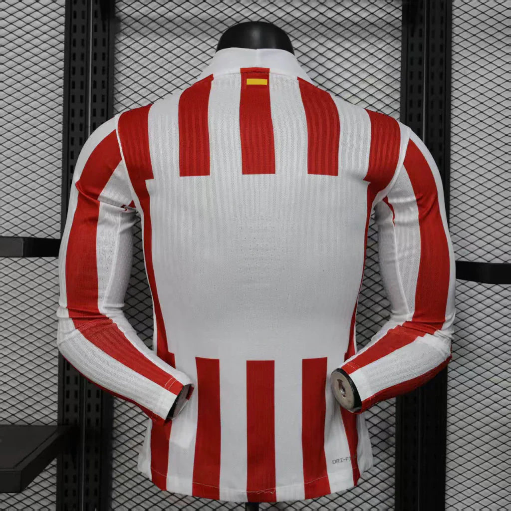 ATLETICO MADRID 25/26 HOME LONG SLEEVE AUTHENTIC JERSEY