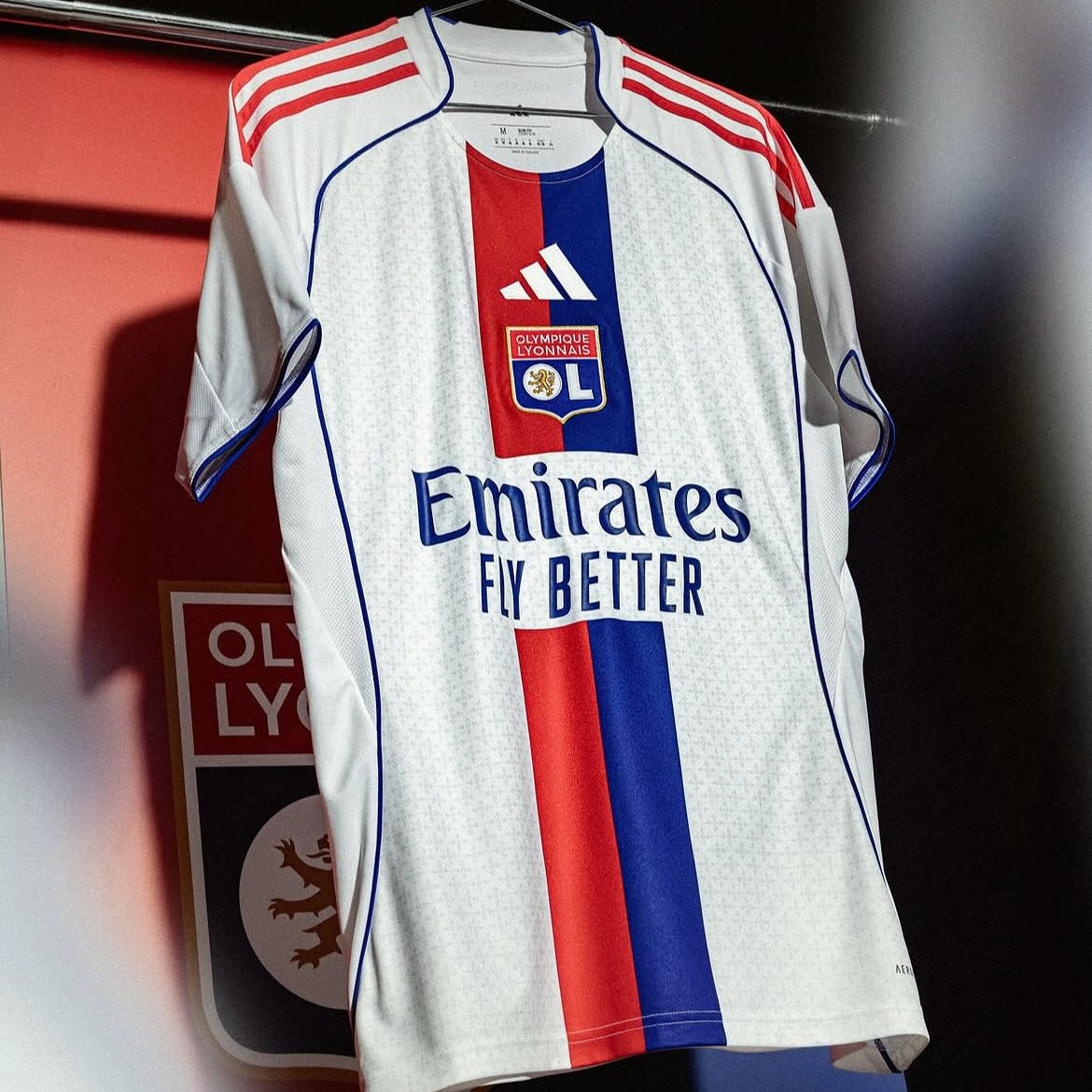 OLYMPIQUE LYONNAIS 25/26 HOME AUTHENTIC JERSEY