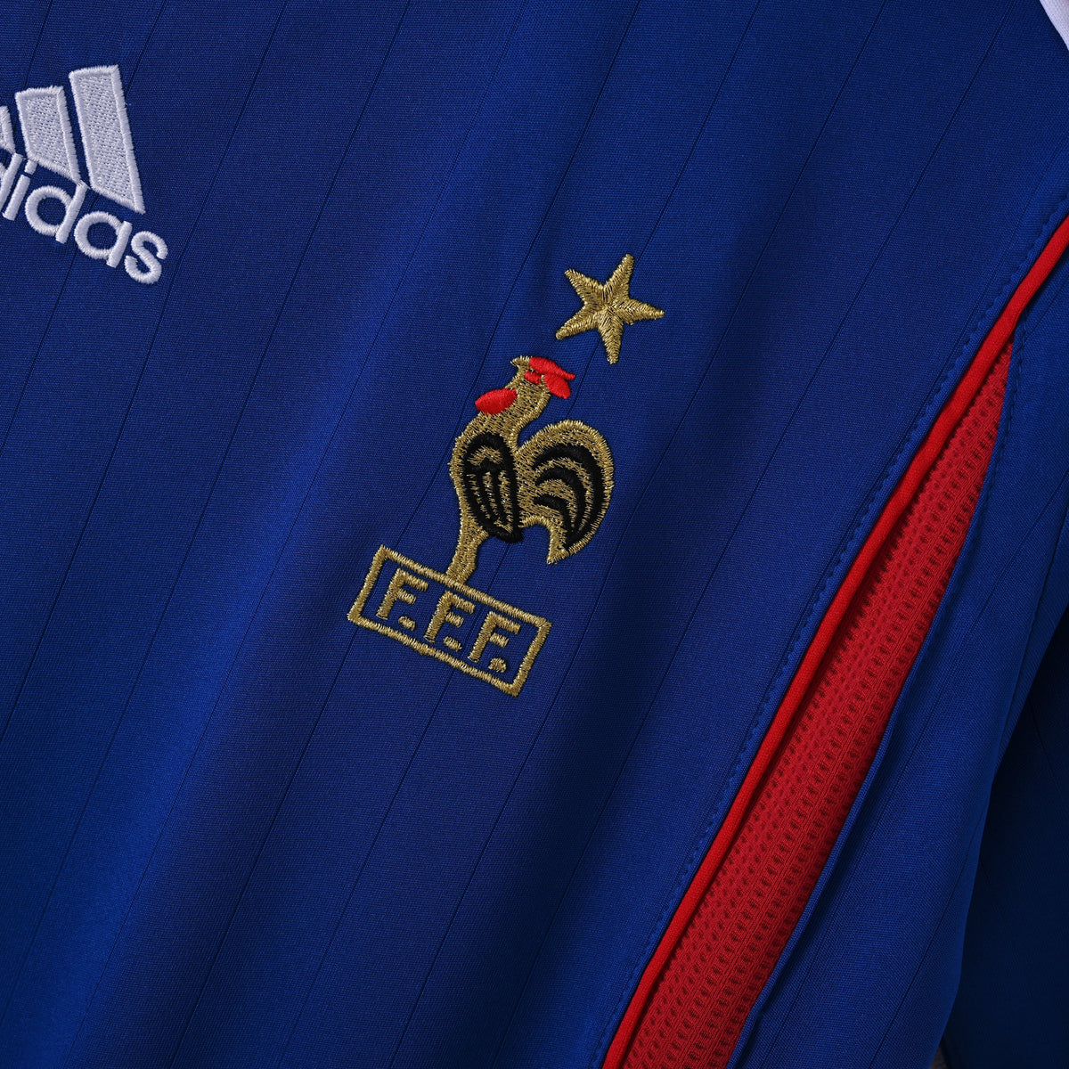FRANCE 06 RETRO HOME WORLD CUP JERSEY