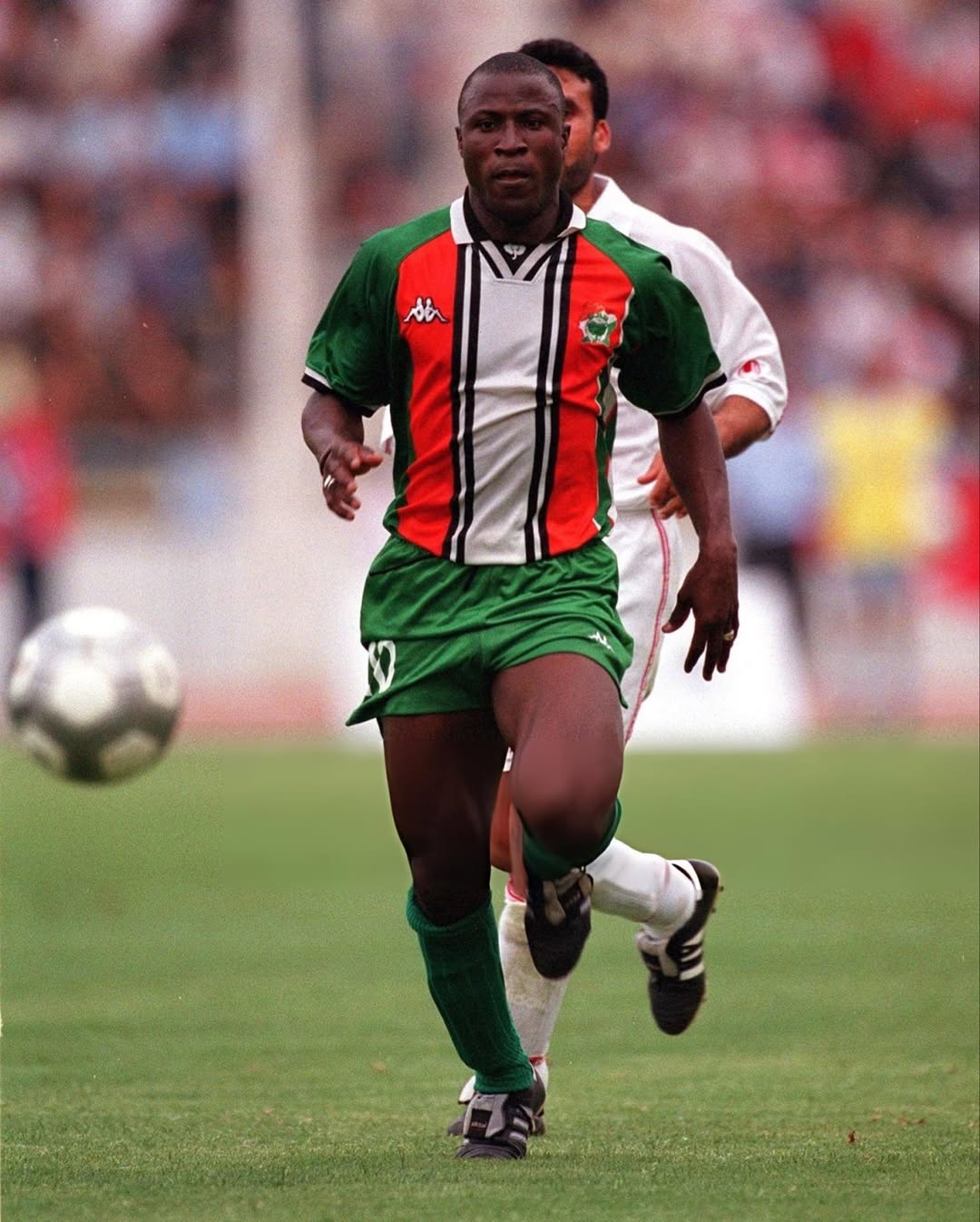 IVORY COAST 00/02 RETRO HOME KAPPA JERSEY