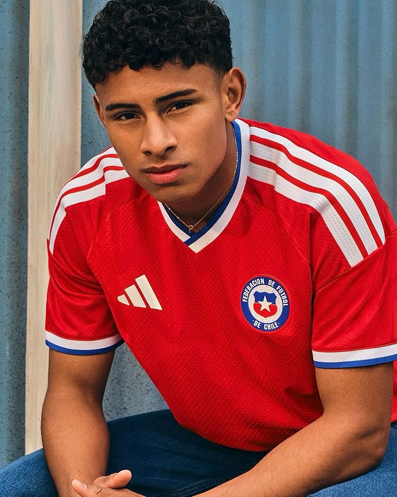 CHILE 26 HOME WORLD CUP JERSEY