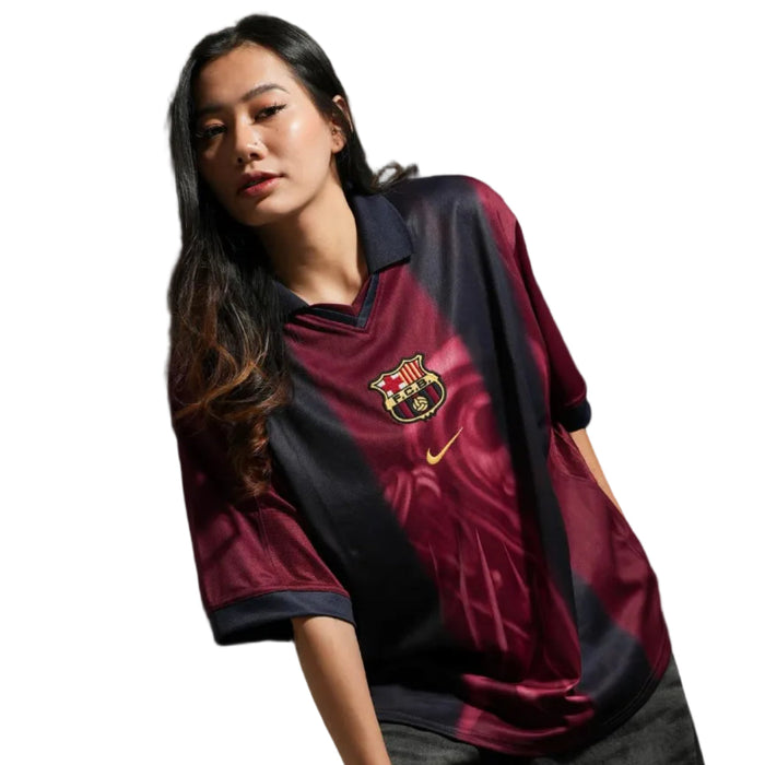 TRAVIS SCOTT X FC BARCELONA RETRO 2000/01 HOME SKELETON