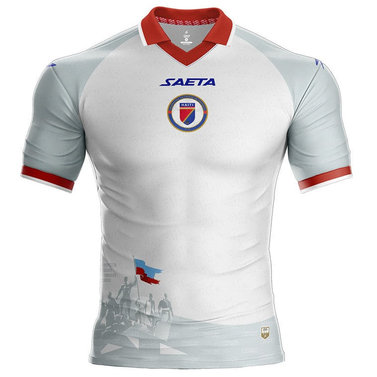 HAITI 26 AWAY WORLD CUP JERSEY