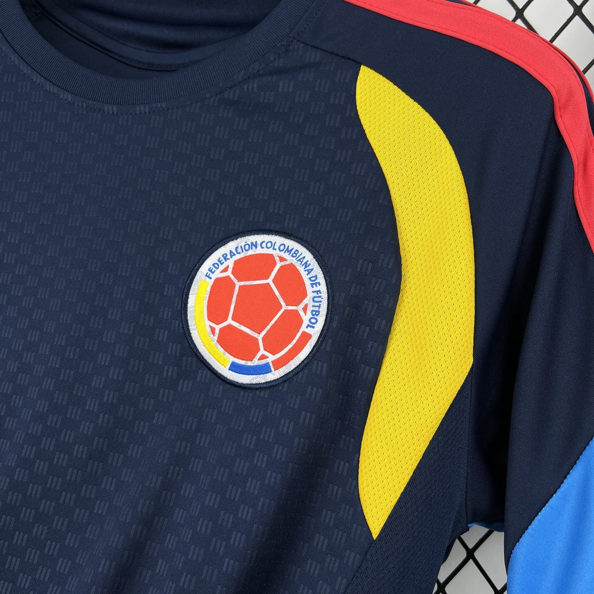 COLOMBIA 26 PRE-MATCH WORLD CUP NAVY JERSEY