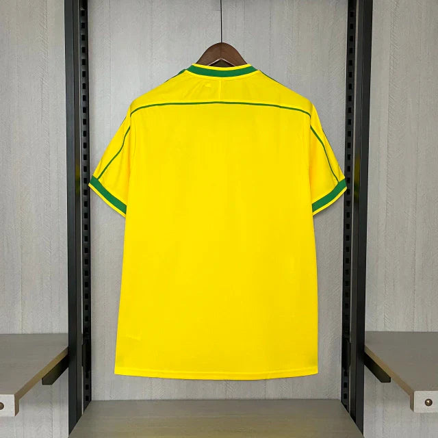 BRAZIL 98/99 RETRO JERSEY RONALDO #9