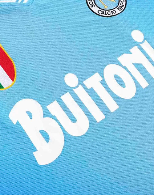 NAPOLI 86/87 RETRO HOME SCC JERSEY