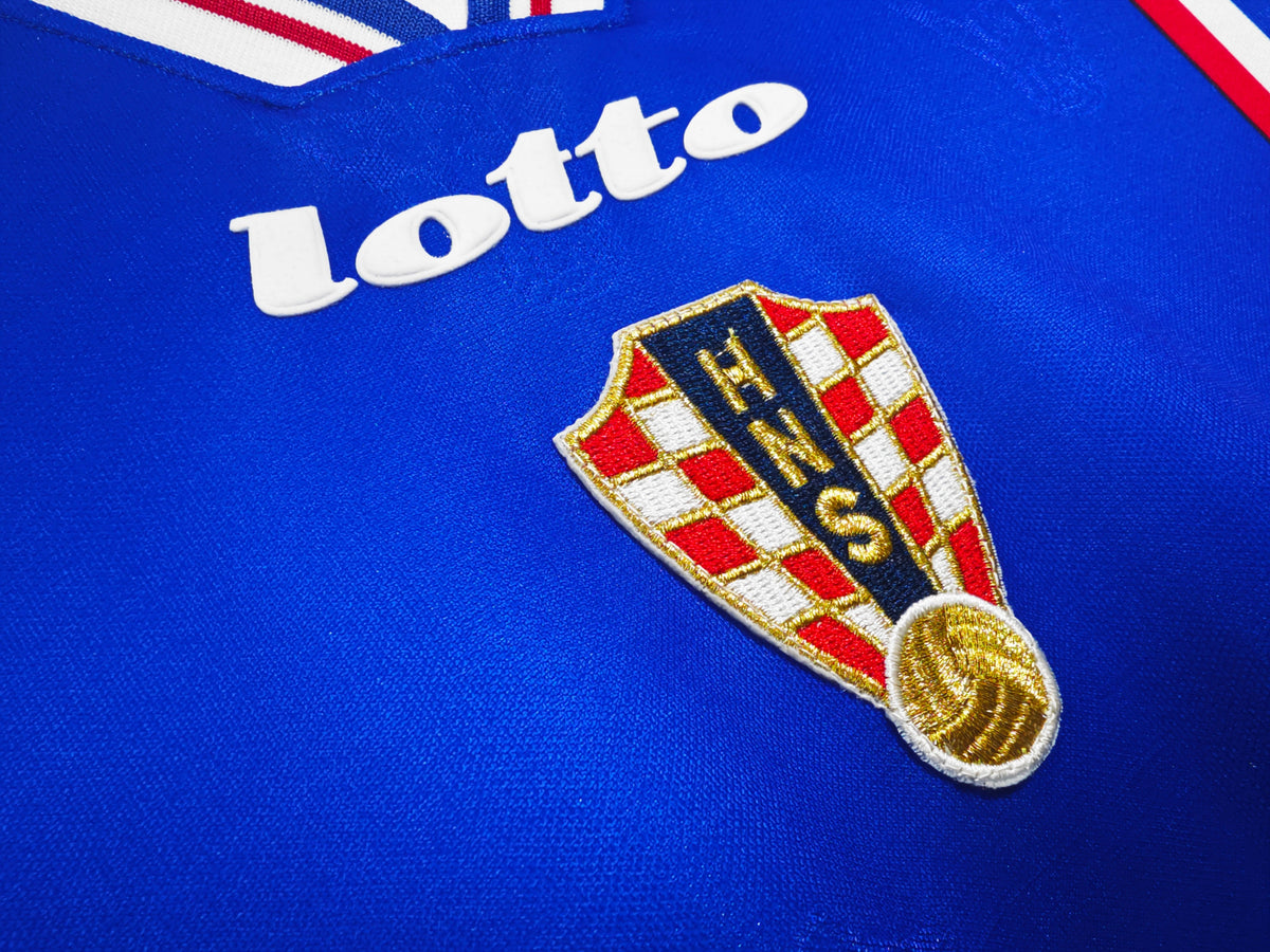 CROATIA 98 RETRO AWAY WORLD CUP JERSEY