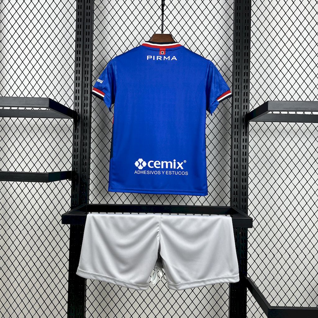 CRUZ AZUL 25/26 HOME KIDS KIT