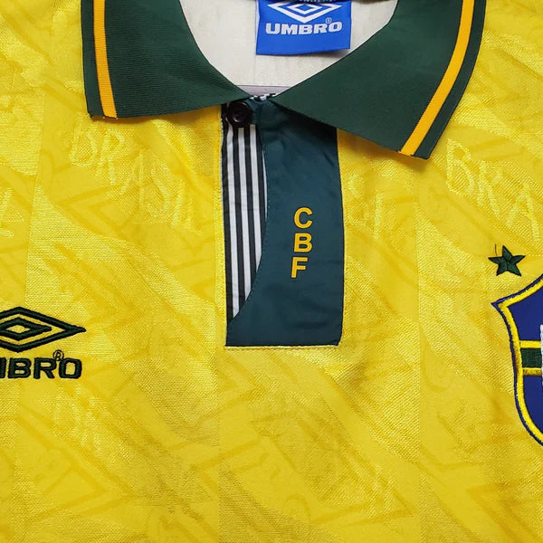 BRAZIL 91/93 RETRO HOME I JERSEY