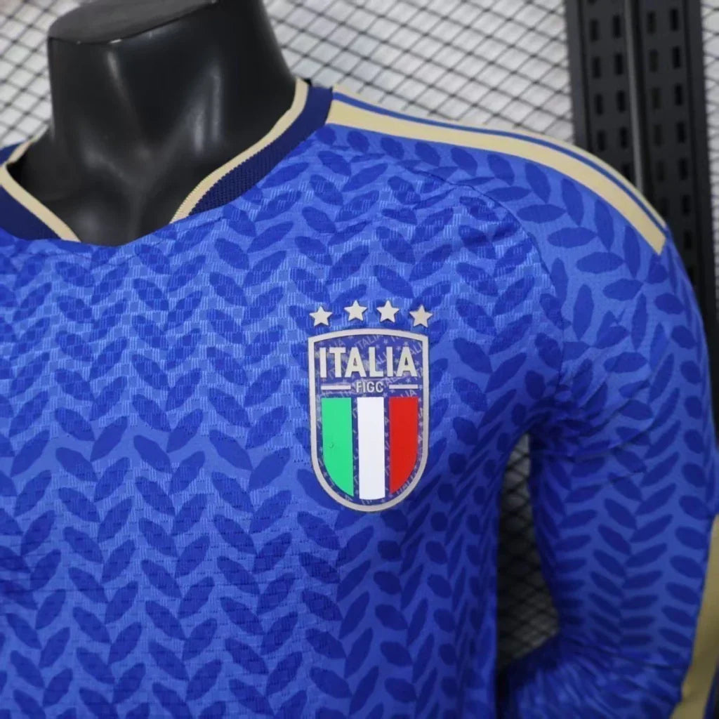 ITALY 26 LONG SLEEVE AUTHENTIC WORLD CUP JERSEY