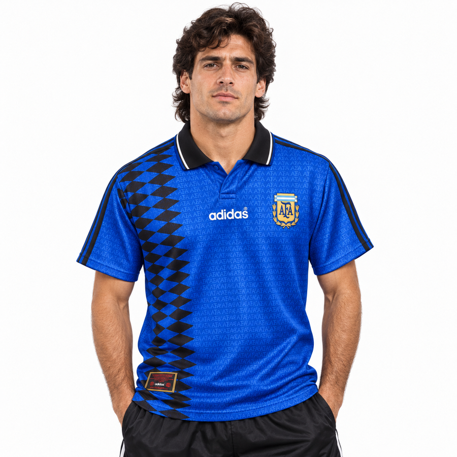 ARGENTINA 94 RETRO AWAY WORLD CUP JERSEY