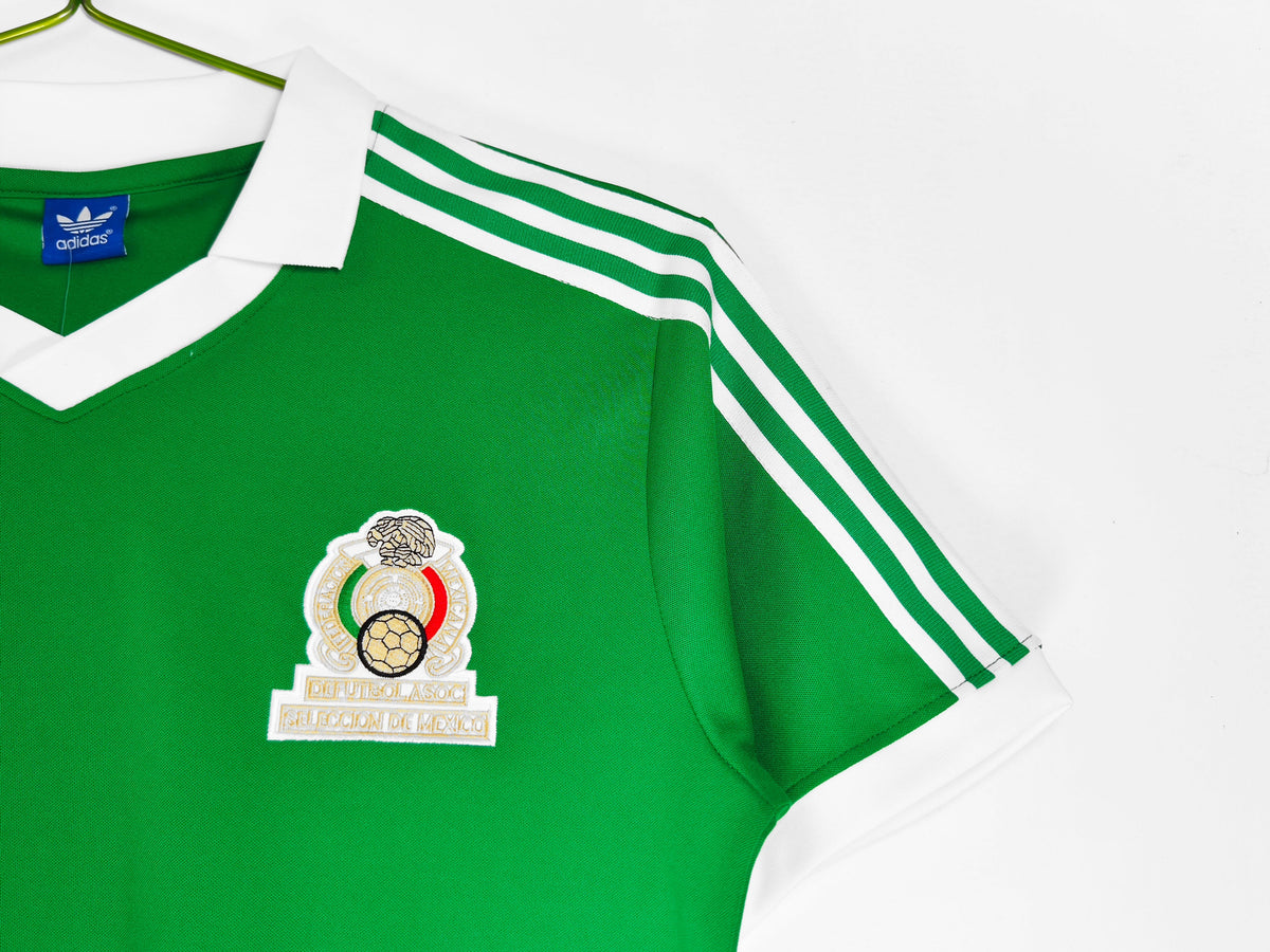 MEXICO 86 RETRO HOME WORLD CUP JERSEY