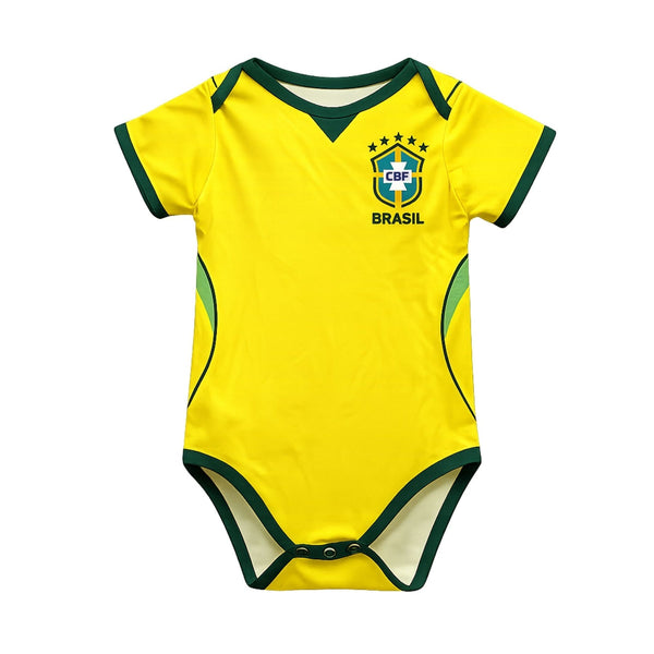 BRAZIL 26 BABY WORLD CUP JERSEY