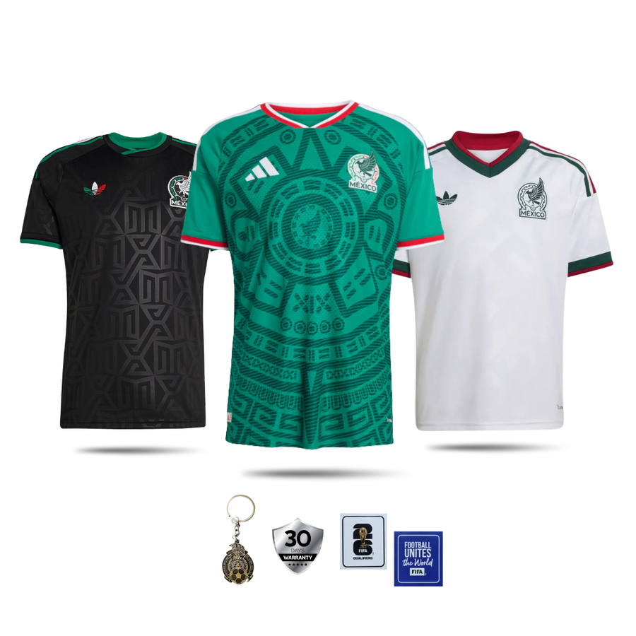 COMBO México 2026/27 (Home, Away e Third)