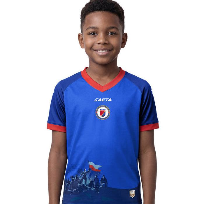 HAITI 26 HOME KIDS WORLD CUP JERSEY