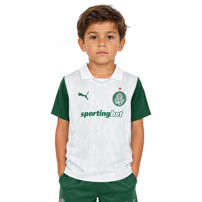 KIDS KIT PALMEIRAS 25/26 AWAY JERSEY