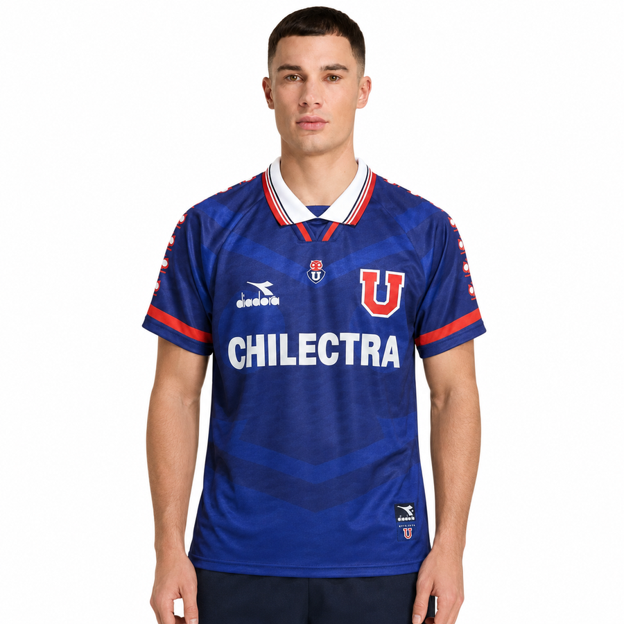 UNIVERSIDAD DE CHILE 96 RETRO HOME JERSEY